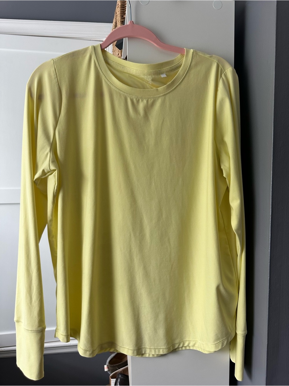 DSG Light Yellow Long Sleeve Tee